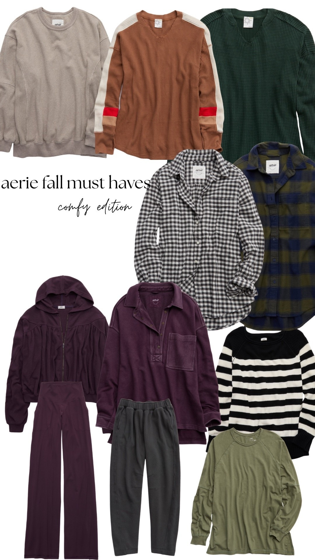 aerie sale! 20% off - making some of these pieces a STEAL! 
code is stackable, too! 
copy the code right from LTK and apply in your cart! 

#LTKSeasonal #LTKStyleTip #LTKFallSale