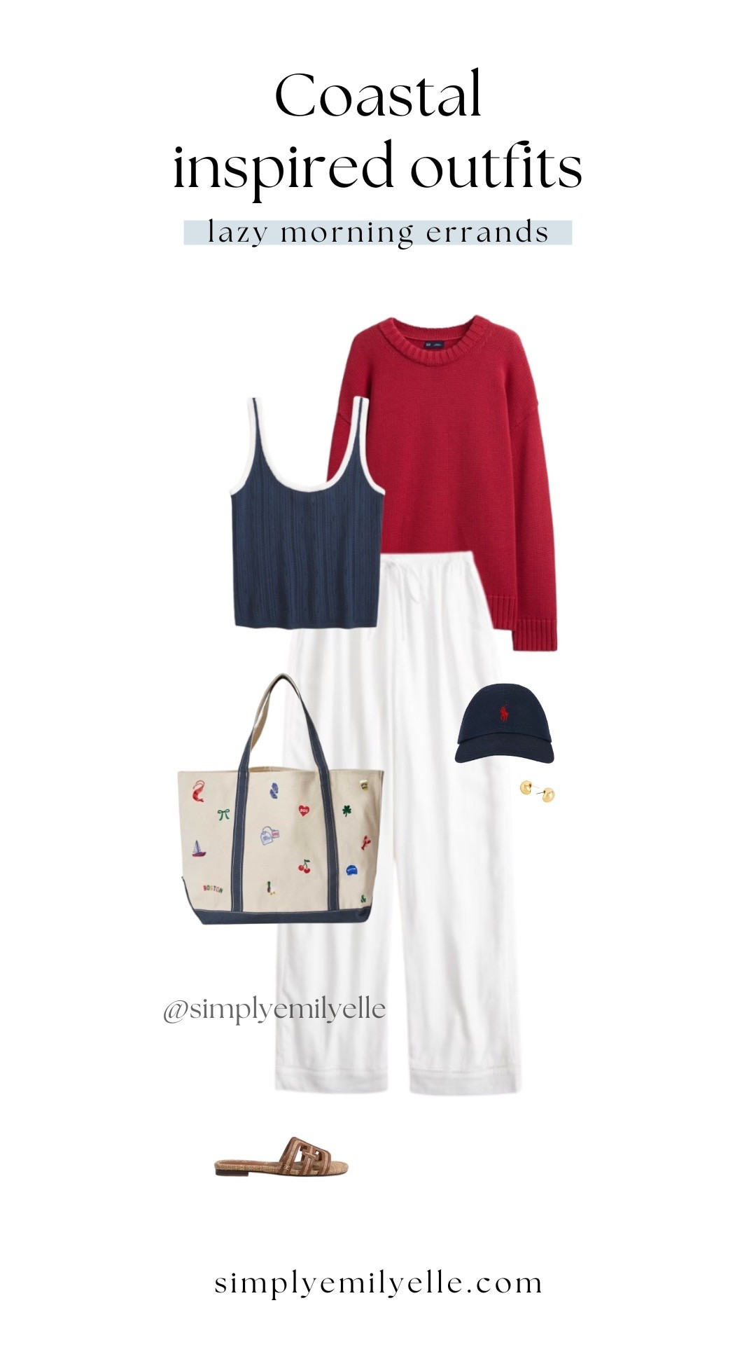 Coastal outfit, coastal aesthetic, coastal outfits, coastal grandmother aesthetic, coastal grandmother outfit, Nancy Meyers aesthetic, Martha Stewart aesthetic, ina garten aesthetic, spring outfits, spring outfit ideas, classic style @abercrombie 
@gapstyle @jcrew @Steve Madden US 

#LTKdayinmylife #LTKSpringSale #LTKgrwm