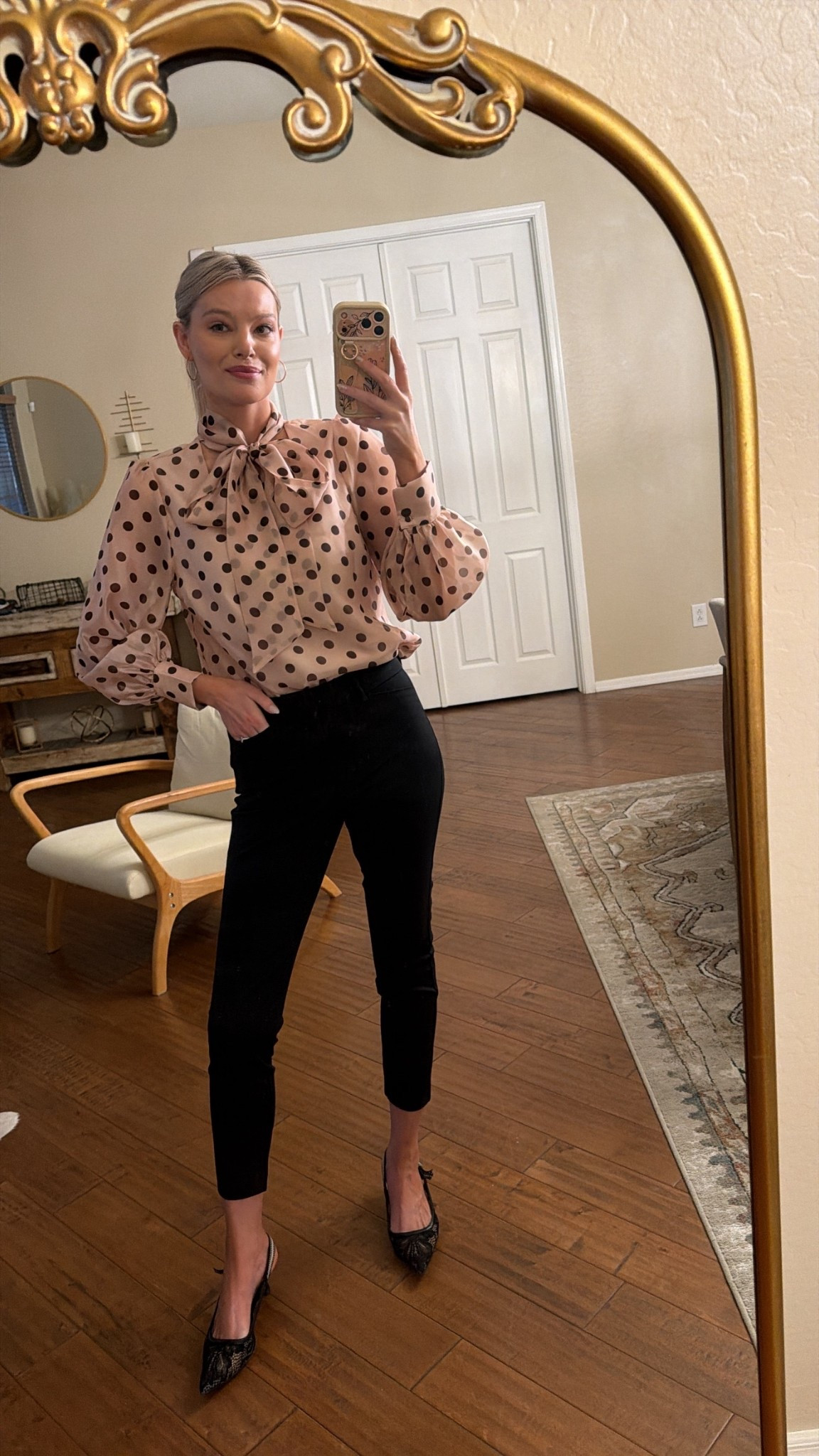 Polka Dot Chic Outfit of the Day ✨

#LTKdayinmylife #LTKootd #LTKgrwm