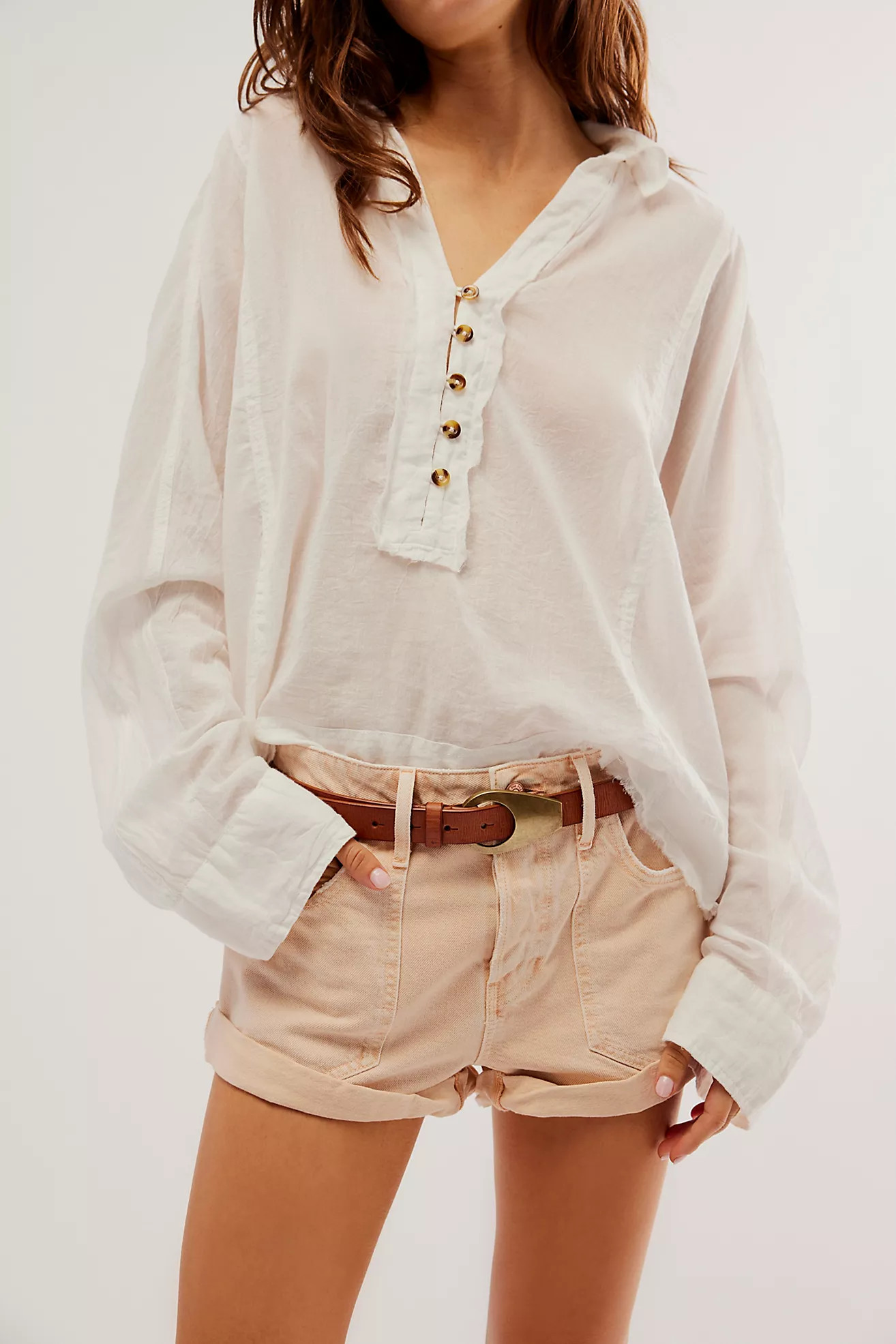 Monroe Leather Belt | Free People (Global - UK&FR Excluded)