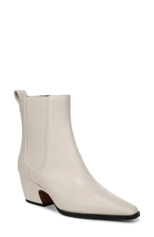 SARTO by Franco Sarto Vianca Bootie in White at Nordstrom, Size 5.5 | Nordstrom