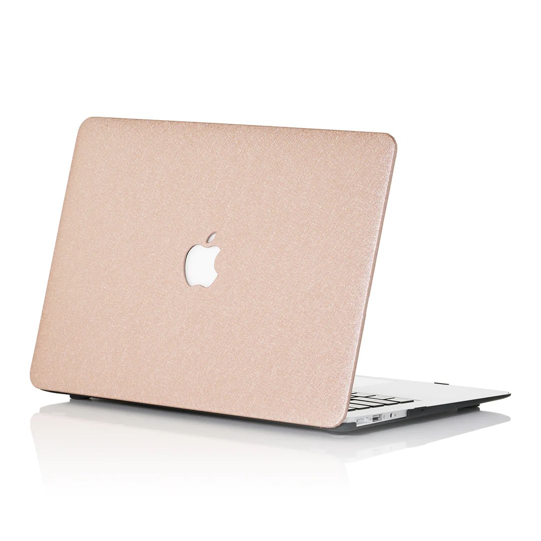 Light Gold Silk MacBook Case | Chic Geeks