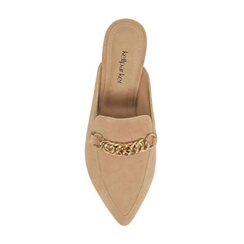Tan Chain Mule | Kell Parker
