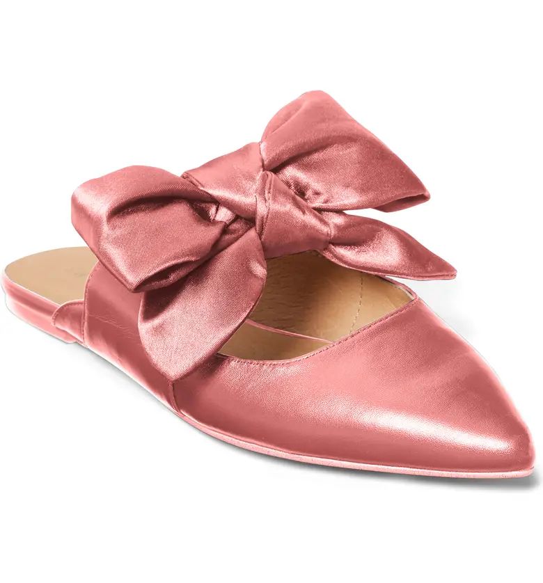 Heidi Bow Pointed Toe Mule | Nordstrom