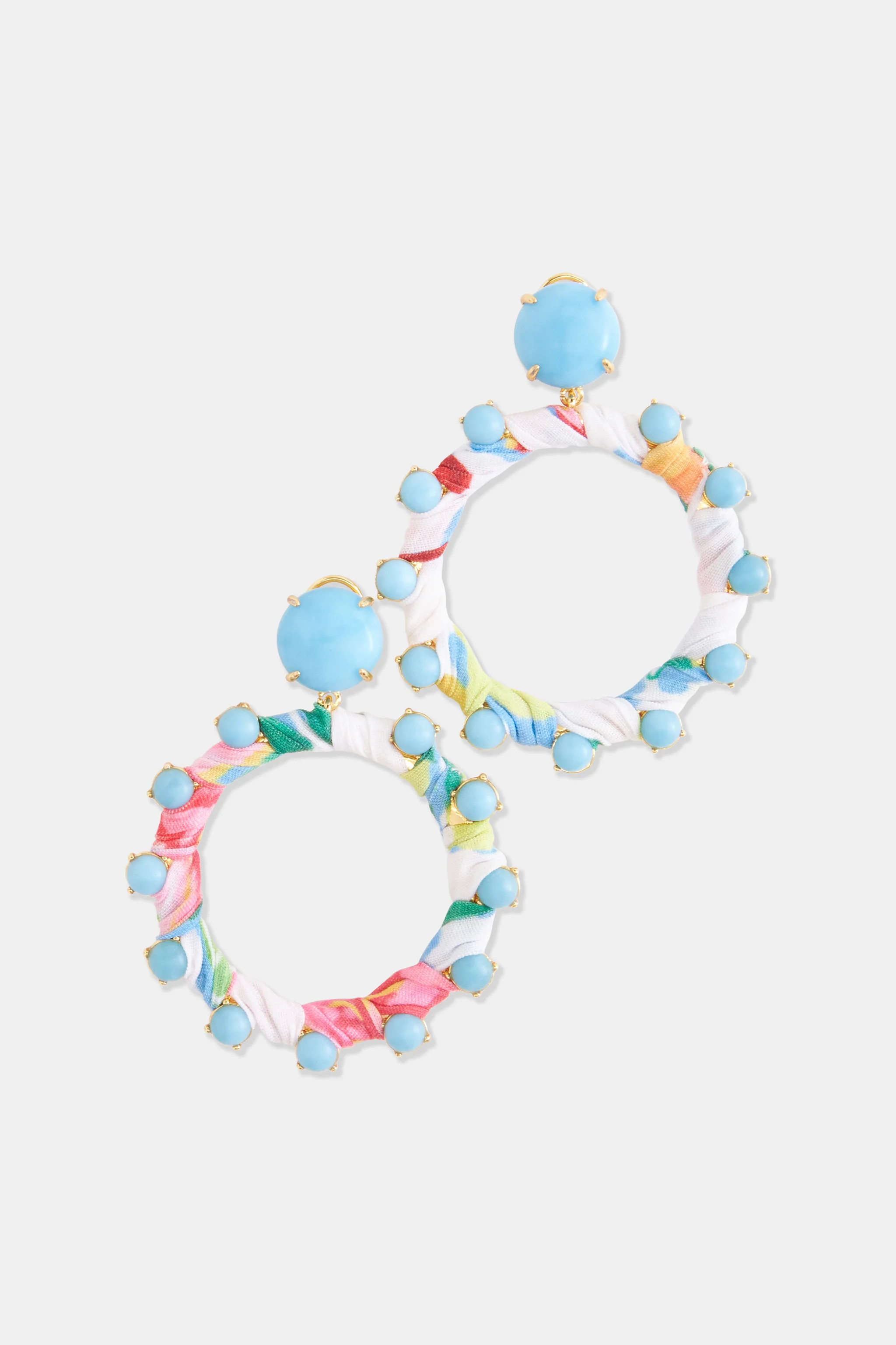Ponderosa Wrapped Earring | Roller Rabbit | Roller Rabbit