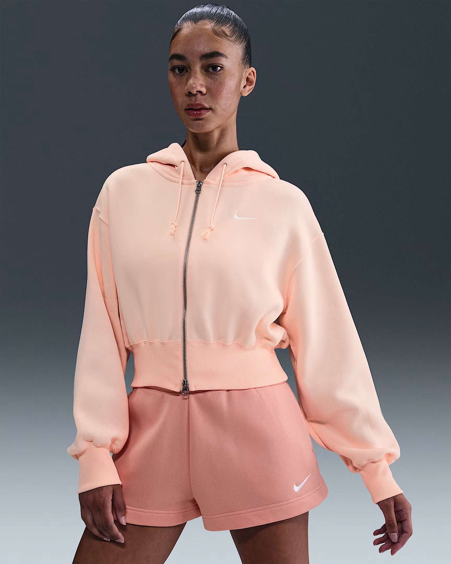 Nike Sportswear Phoenix FleeceWomen's Loose Cropped Full-Zip Hoodie | Nike (US)