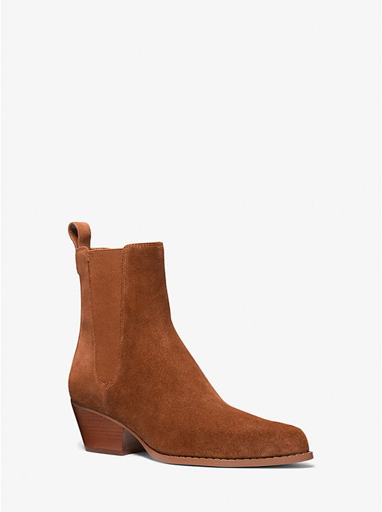 Kinlee Suede Ankle Boot | Michael Kors US