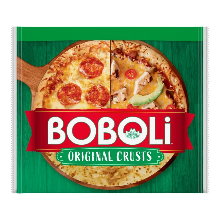 Boboli Original Crusts, 2 count, White Pizza Crust, 10 oz Bag | Walmart (US)
