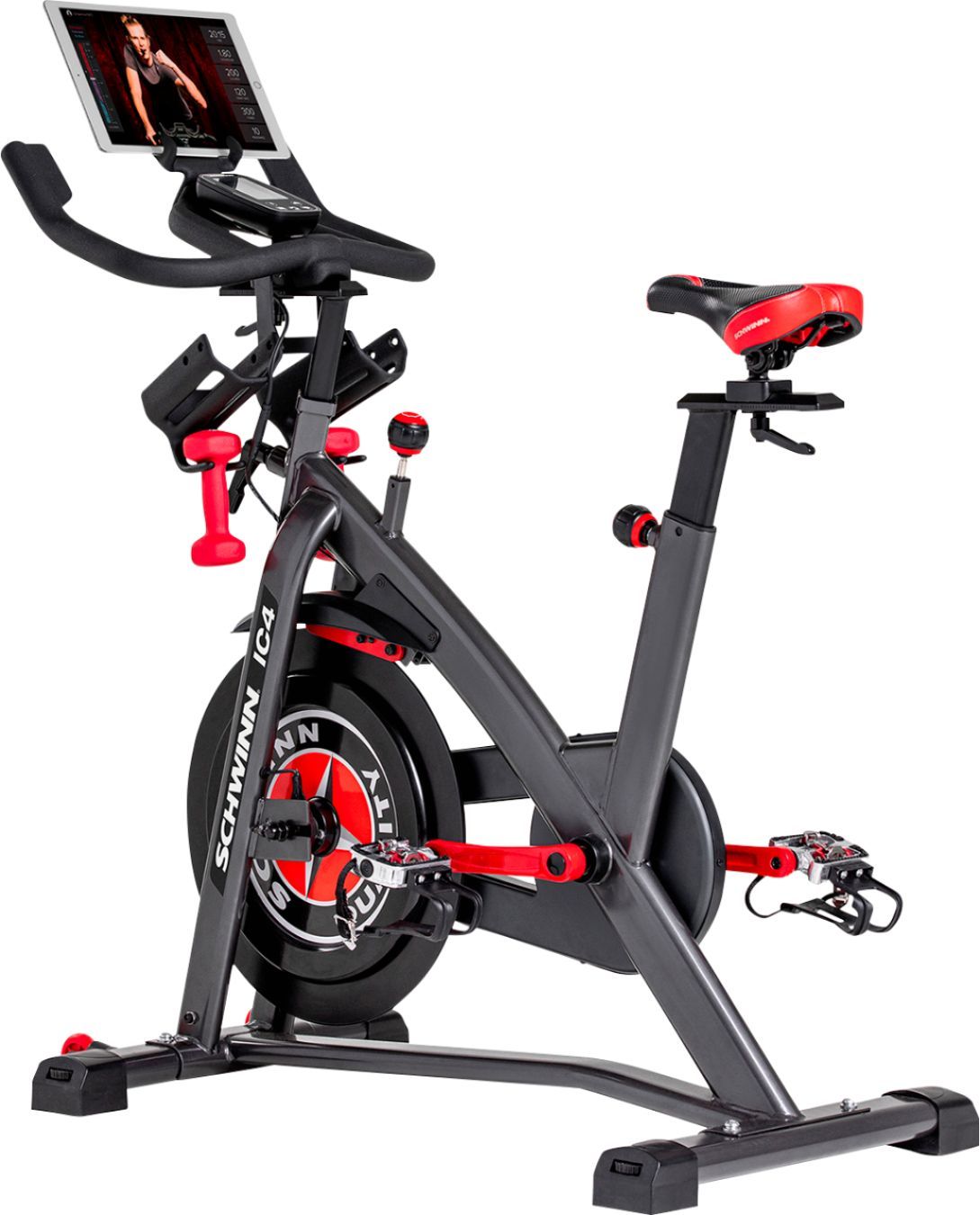 Schwinn IC4 Indoor Cycling Exercise Bike Gray 100873 - Best Buy | Best Buy U.S.