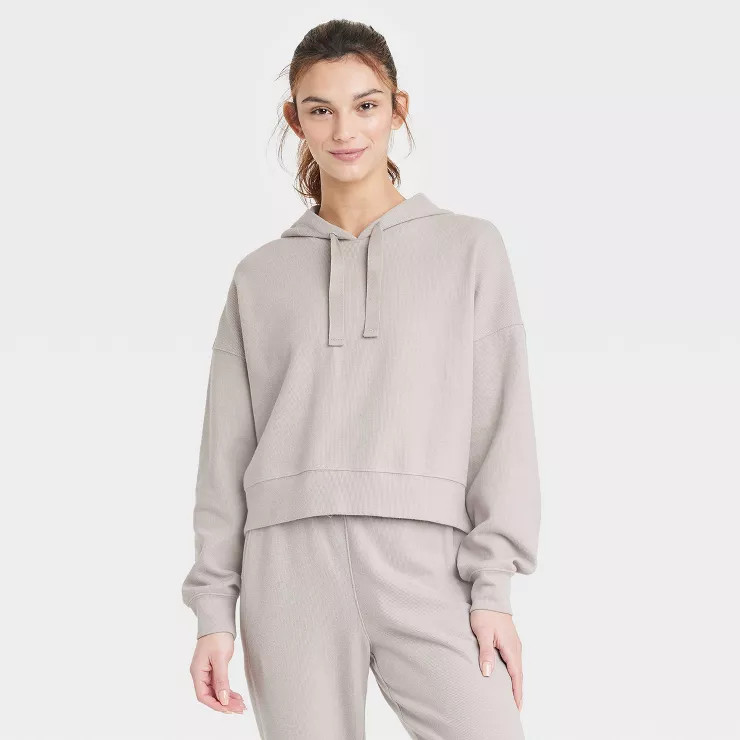 Women's Cozy Rib Sweatshirt - All in Motion™ | Target