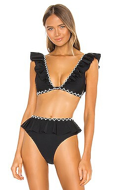 Tularosa Decklan Top in Black from Revolve.com | Revolve Clothing (Global)