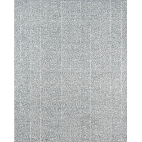 Easton Geometric Hand-Woven Gray Indoor / Outdoor Area Rug | Wayfair North America