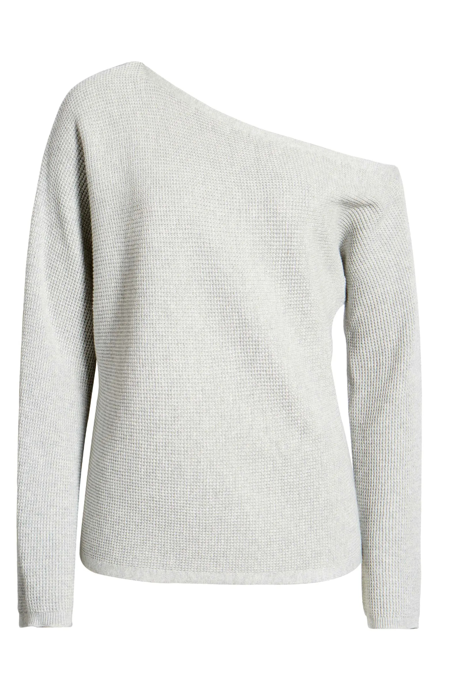 Treasure & Bond One-Shoulder Thermal Knit Sweater | Nordstrom | Nordstrom