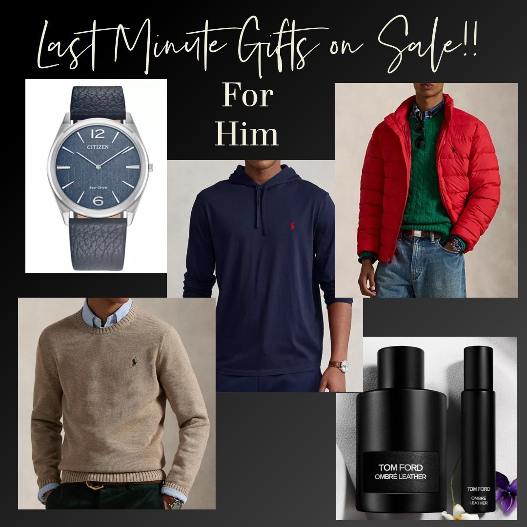 On sale today!  Makes great gifts! Ralph Lauren, Tom Ford rarely goes on sale! 

#LTKHoliday #LTKGiftGuide #LTKMens