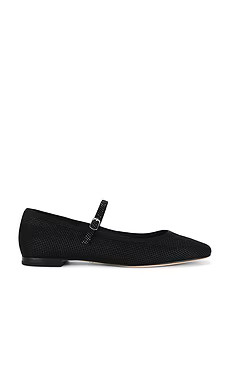 PAIGE Jolie Flat in Black from Revolve.com | Revolve Clothing (Global)