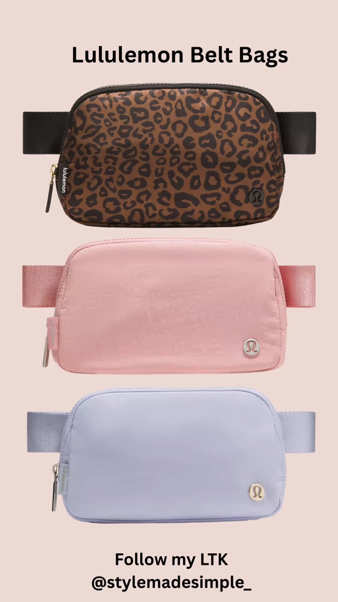 Lululemon belt bags, Lululemon Everywhere Belt Bag, Lululemon Mini Belt Bag, Lululemon crossbody bag, Lululemon fanny pack, Lululemon fleece belt bag, Lululemon large belt bag, Lululemon black belt bag, Lululemon pastel belt bags, Lululemon on-the-go bag, Lululemon travel belt bag, Lululemon athleisure accessories, Lululemon workout belt bag, Lululemon trending bags, Lululemon holiday gifts, Lululemon gift ideas.

#LTKootd #LTKU #LTKTravel