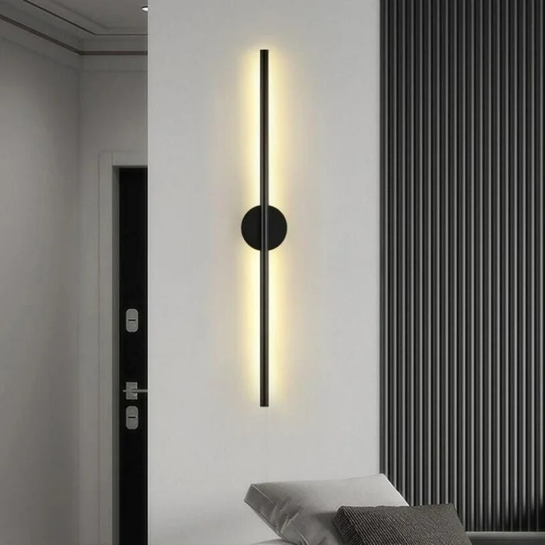 Minimalist Wall Lamp LED Light Sconce Size 46.5 Inches | Walmart (US)