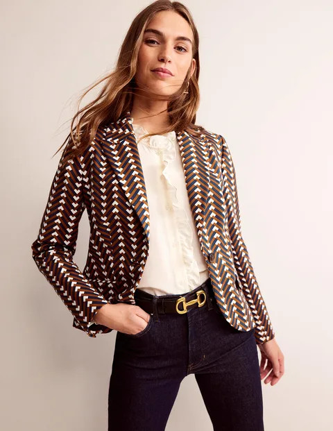 The Canonbury Printed Blazer | Boden (US)