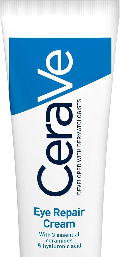 CeraVe Eye Repair Cream for Dark Circles & Puffiness 14ml with Hyaluronic Acid and 3 Essential Ce... | Amazon (UK)