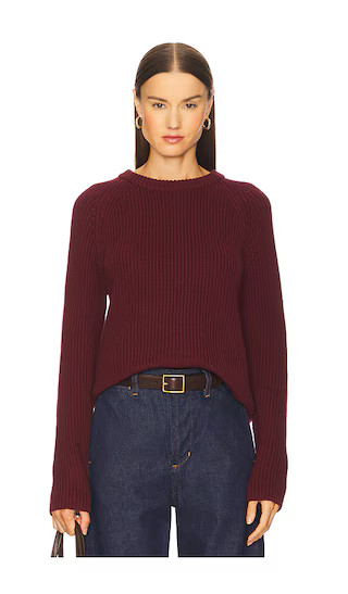 Jane Sweater in Oxblood | Revolve Clothing (Global)