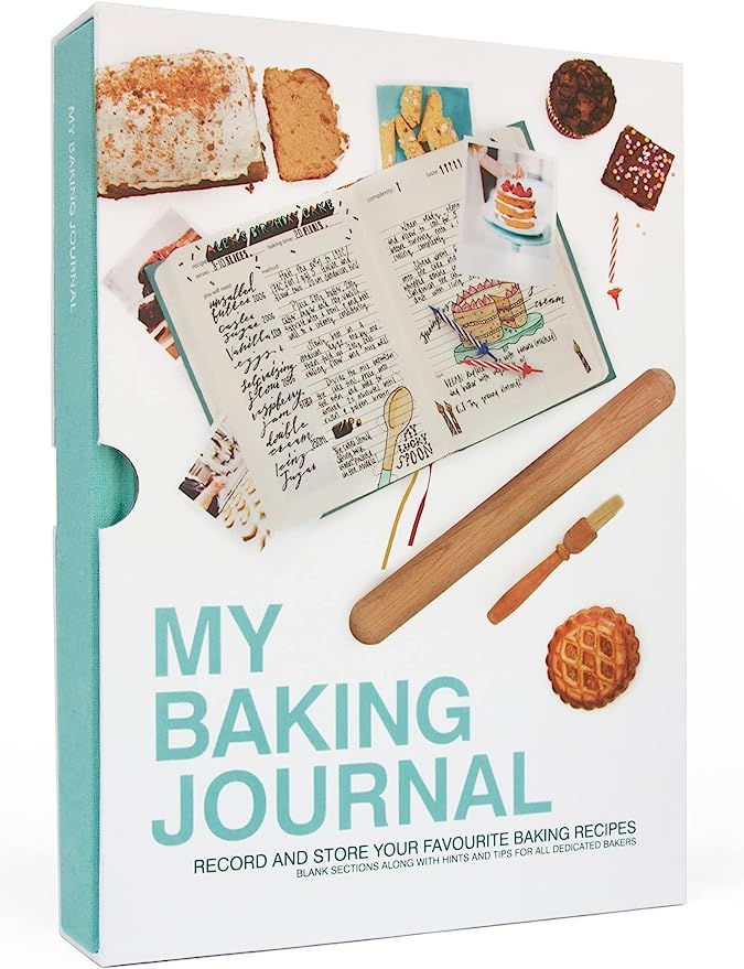 Suck UK Baking Journal Notebook | Recipe Journal & Blank Recipe Book For Baking | Notebook Journa... | Amazon (US)