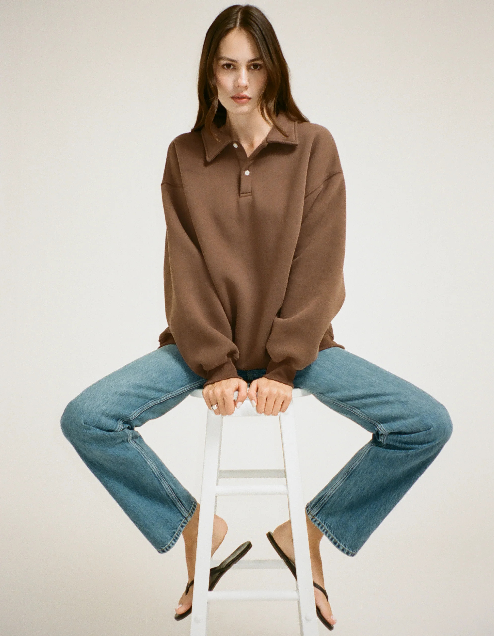 Airport Sweatshirt | Chocolate | Rumored