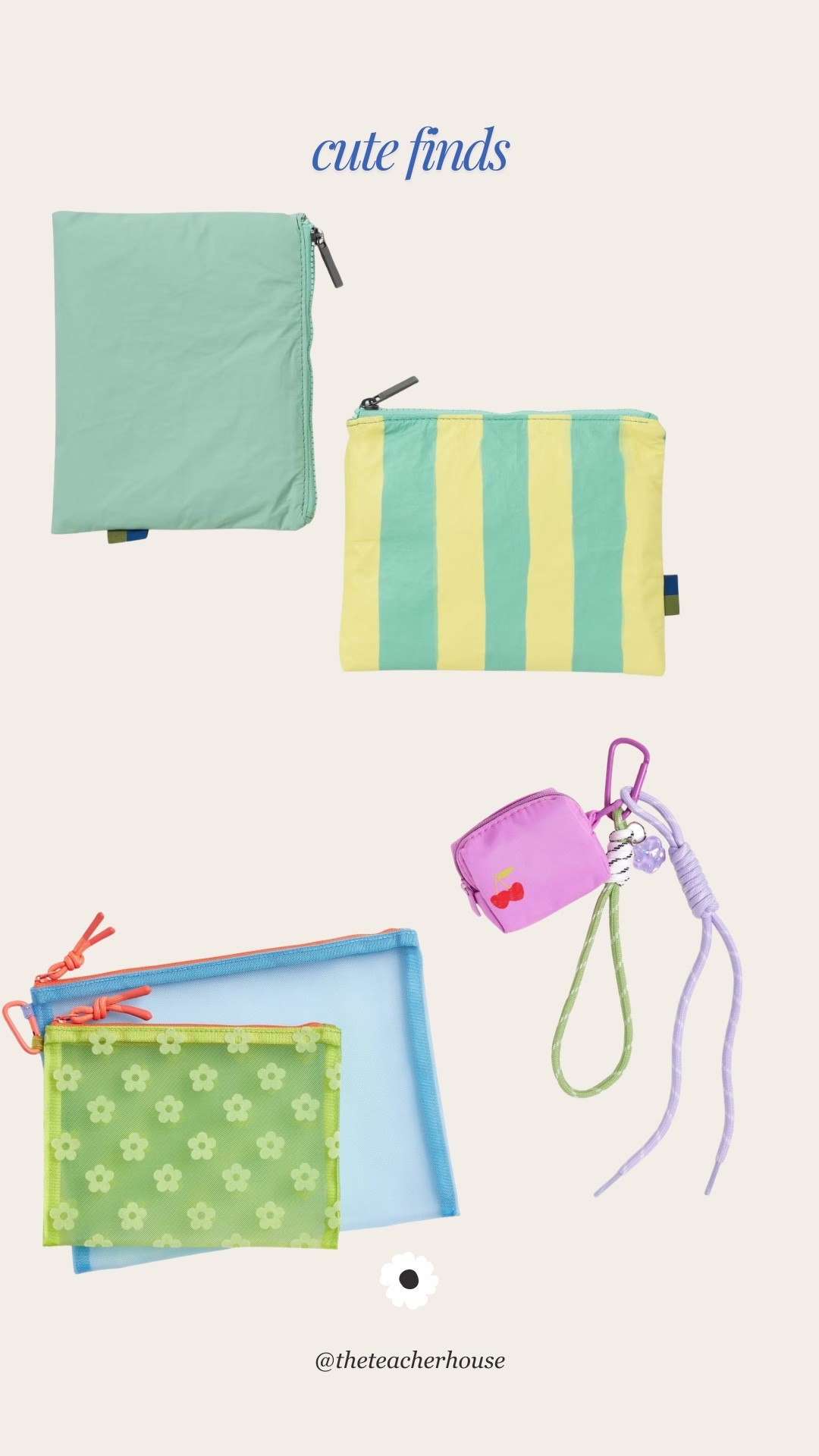 Travel pouches, accessory pouches and keychains on sale! @Target 

#LTKTravel #LTKSpringSale