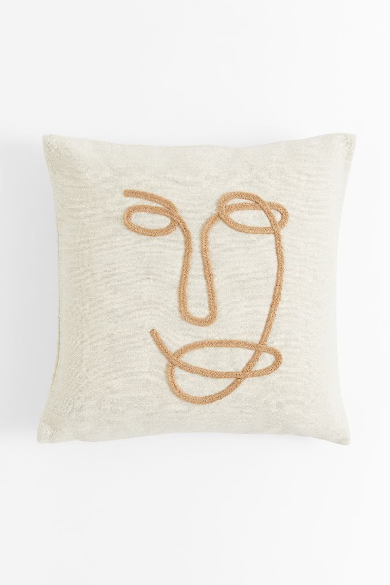 Embroidered Cushion Cover | H&M (US + CA)