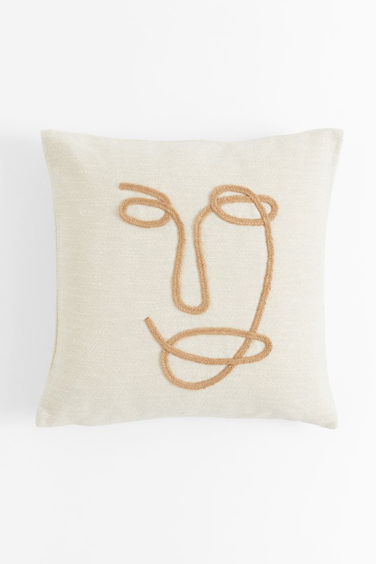 Embroidered Cushion Cover | H&M (US)