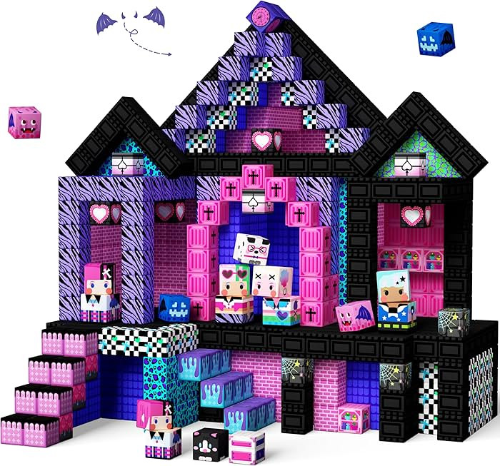 GobiDex 100PCS Magnetic Blocks for Girls Age 3+, Princess Toys for Toddlers, Build MagWonder with... | Amazon (US)