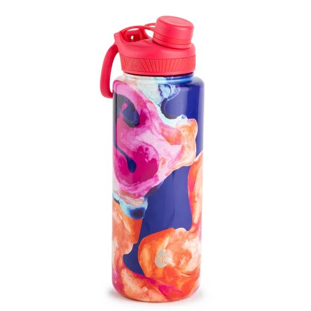 TAL Stainless Steel Ranger Water Bottle 40 fl oz, Pink Wave - Walmart.com | Walmart (US)