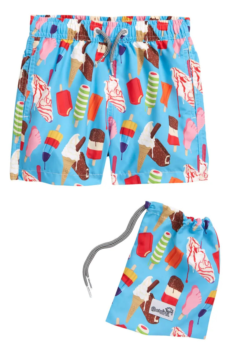 Kids' Ice Cream Swim TrunksBOARDIES | Nordstrom