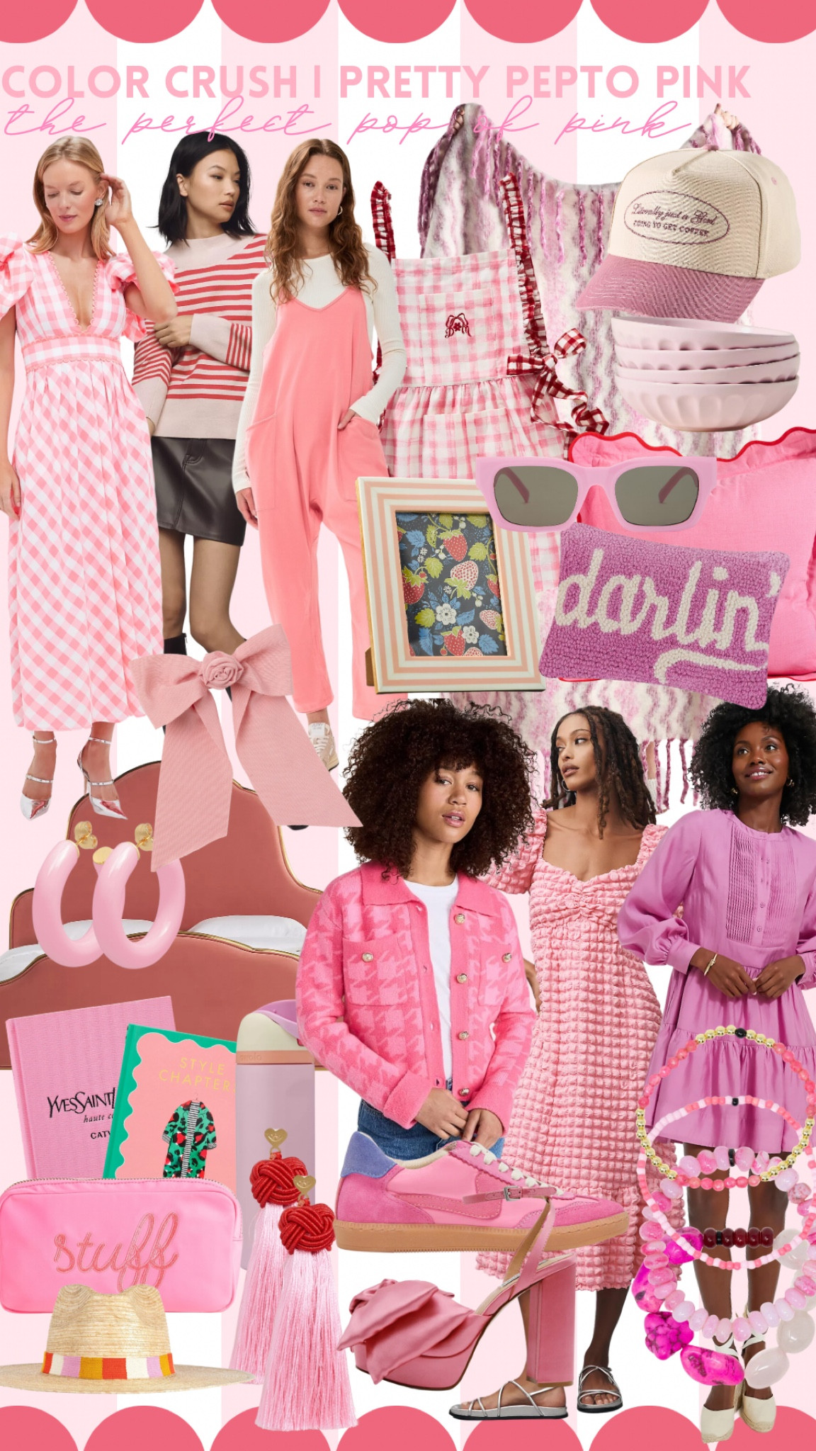 color crush | pepto pink! a pop of pretty for taking on 2025 in something special 


#LTKStyleTip #LTKWatchNow #LTKSeasonal