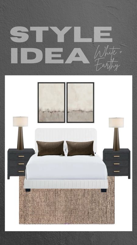 White + Earthy Bedroom Idea

Home decor, bedroom decor, platform bed, nightstand, lamp, pillows, art, area rug

#LTKstyletip #LTKhome