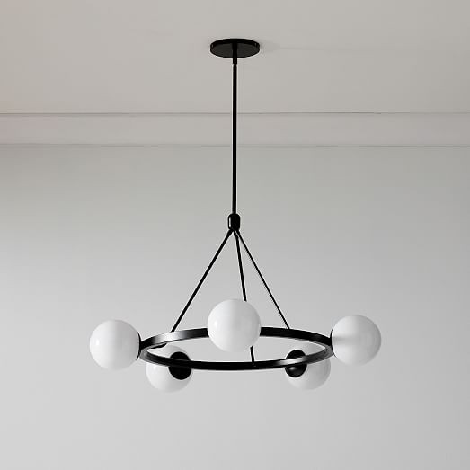 Hayes Round Light Chandelier (35"–47") | West Elm (US)