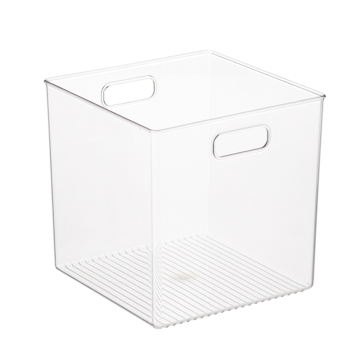 Linus^ Cube Bin w/ Handles | The Container Store