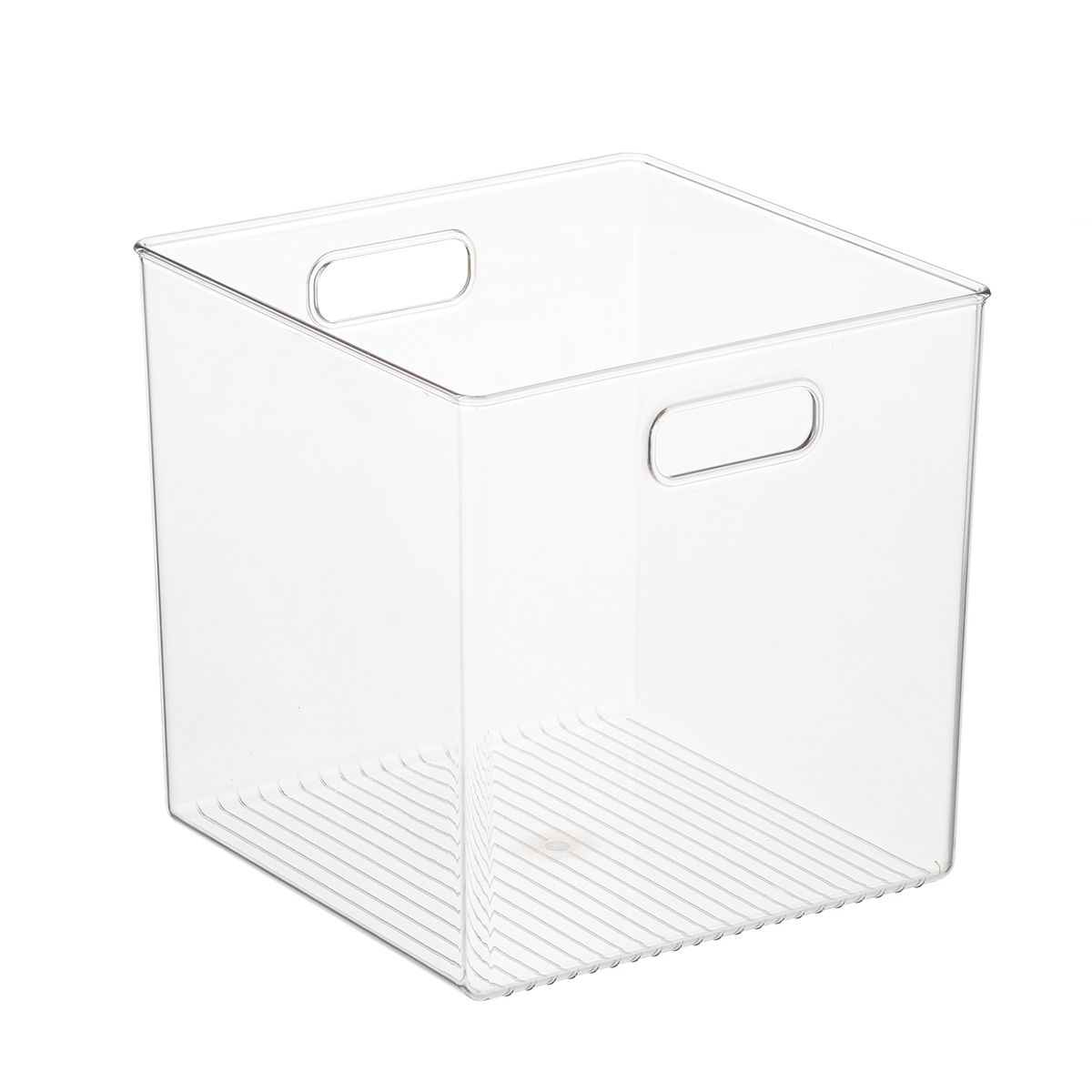 Linus^ Cube Bin w/ Handles | The Container Store