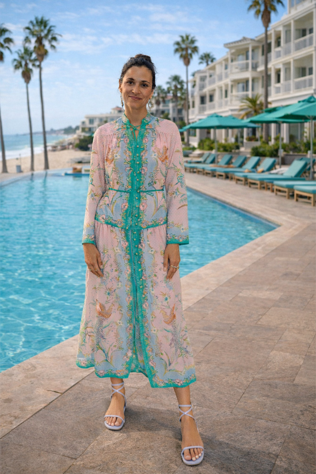 Zimmermann Maxi Button Down Silk Dress 

 #LTKmomlife #LTKSeasonal #LTKOver40