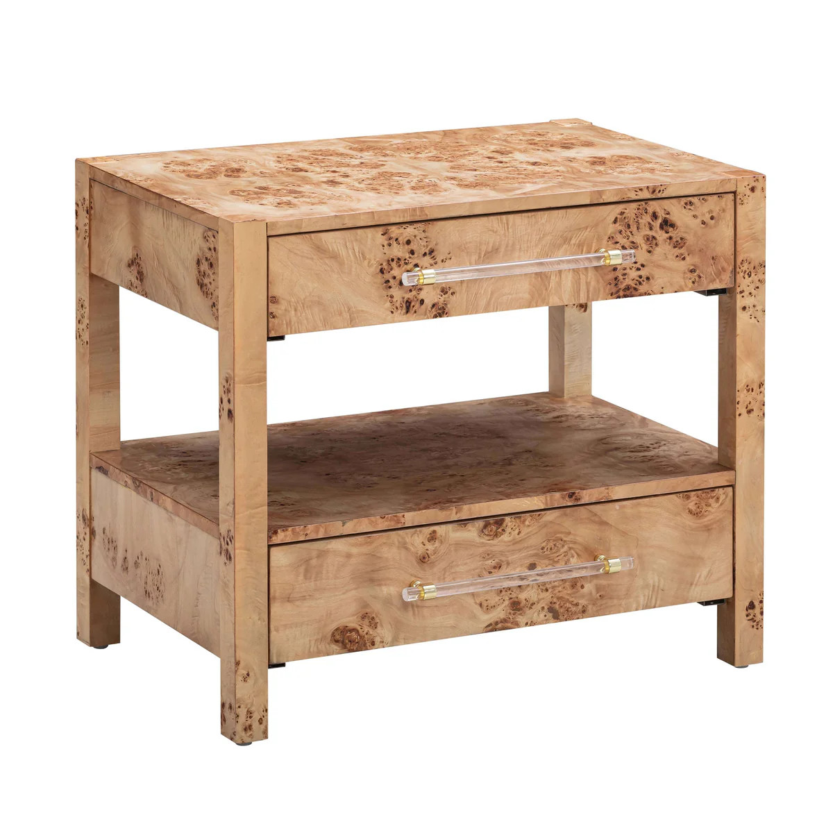 Brandy Burl Nightstand | Megan Molten