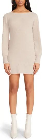 You Got This Ribbed Long Sleeve Mini Sweater Dress | Nordstrom