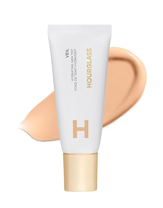 Hourglass Veil Hydrating Skin Tint, Dewy Tinted Moisturizer, Makeup and Skincare Benefits, Lightw... | Amazon (US)