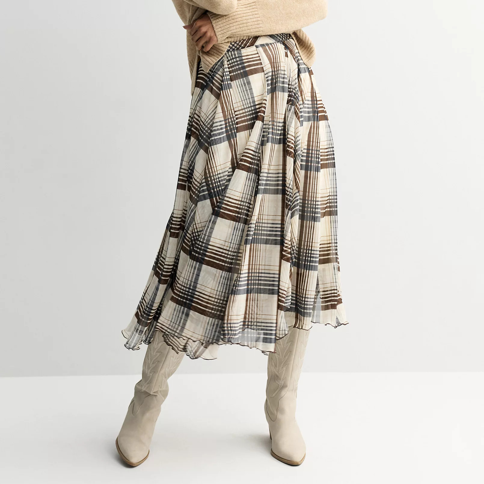 Women's Nine West Handkerchief Godet Skirt | Kohl's