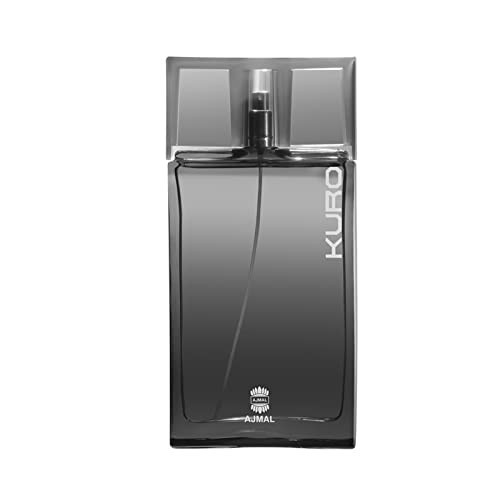 Ajmal Kuro Eau de Parfum for Men, 3.0 fl oz / 90 ml, Aromatic Spicy Woody Masculine Fragrance, Long Lasting Men’s Perfume, Made in Dubai | Amazon (US)
