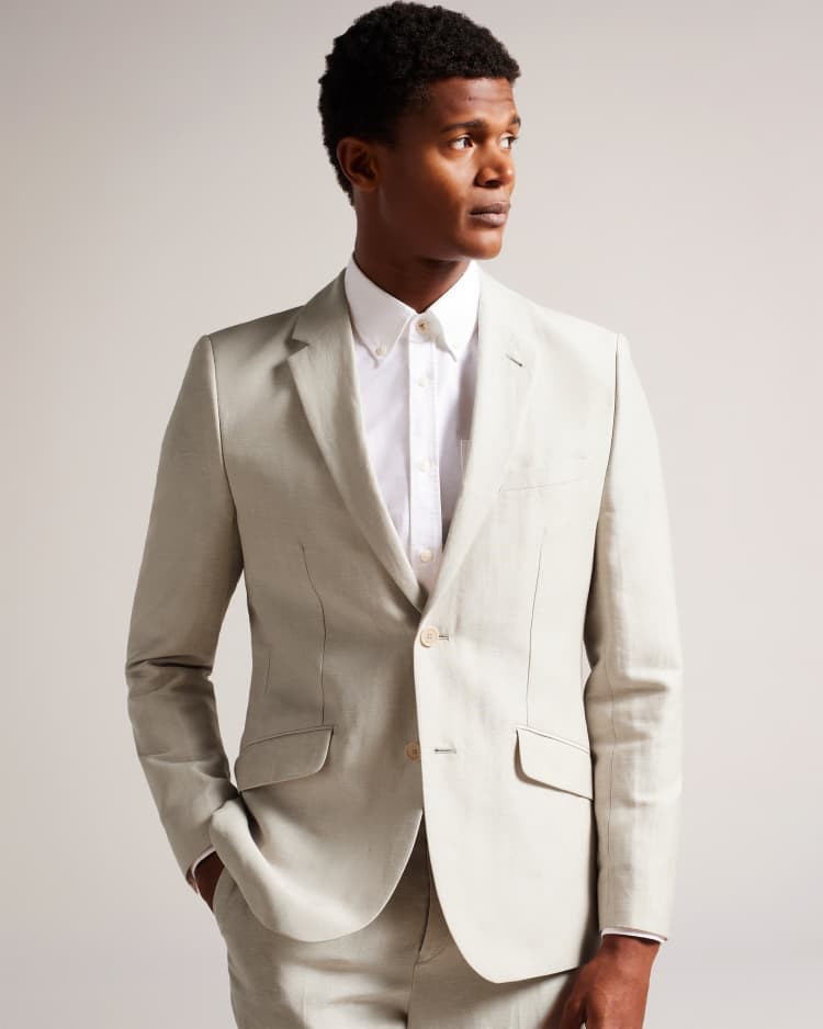 Wool And Linen Blazer | Ted Baker (UK)