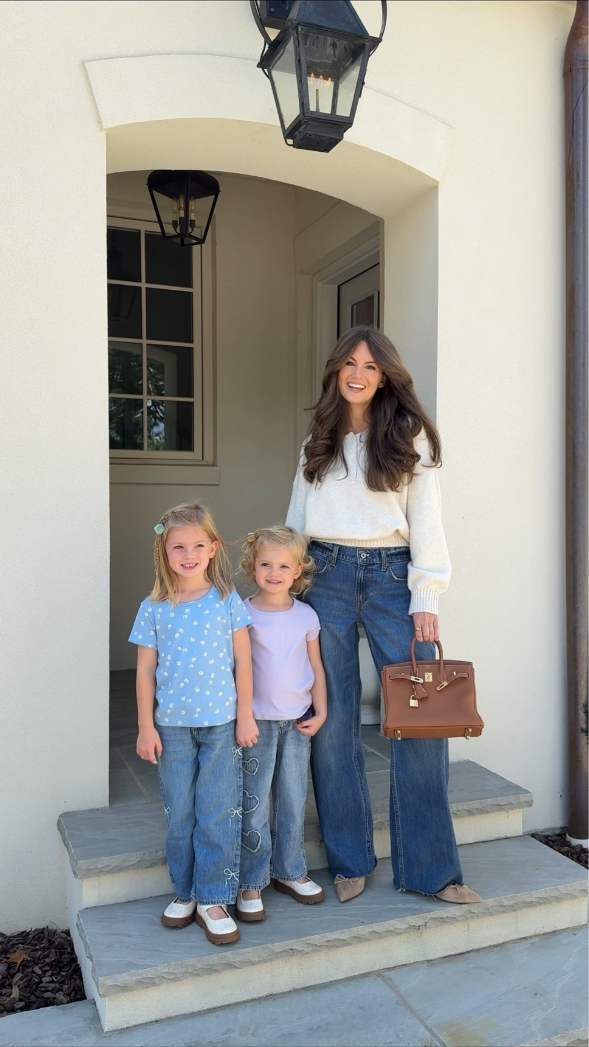 #AbercrombiePartner All the girls in our family love Abercrombie denim! @abercrombiekids jeans are currently 40% off* (with 20% off everything else!**) and get an extra 15% off with stackable discount code DENIMAF***. 

Sizing details: I am wearing a size 25, Kennedy is wearing a 5T and Collins is wearing a 4T. The kids’ waistband are also adjustable for the perfect fit! 

*Offer valid in stores and online August 5, 2026 to August 10, 2026 in US/CA. Excludes clearance. Online price reflects discount.
**Offer valid in stores and online August 5, 2026 to August 10, 2026 in US/CA. Exclusions apply as indicated. Online price reflects discount.
***Use code DENIMAF to get an additional 15% off almost everything in stores and online at checkout from August 5, 2026 to August 10, 2026 in US/CA. Exclusions apply. See details online.

#LTKmomlife #LTKKids #LTKSaleAlert