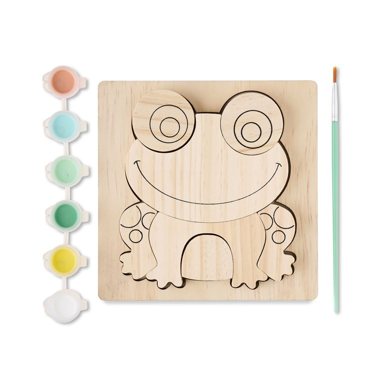 Easter Paint Your Own Wood Frog Puzzle, by Way To Celebrate | Walmart (US)