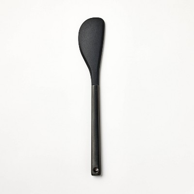 Stainless Steel and Silicone Spatula Matte Black - Figmint™: Flexible Rubber Spatula, Dishwasher-Safe, Figmint Kitchen Utensil | Target