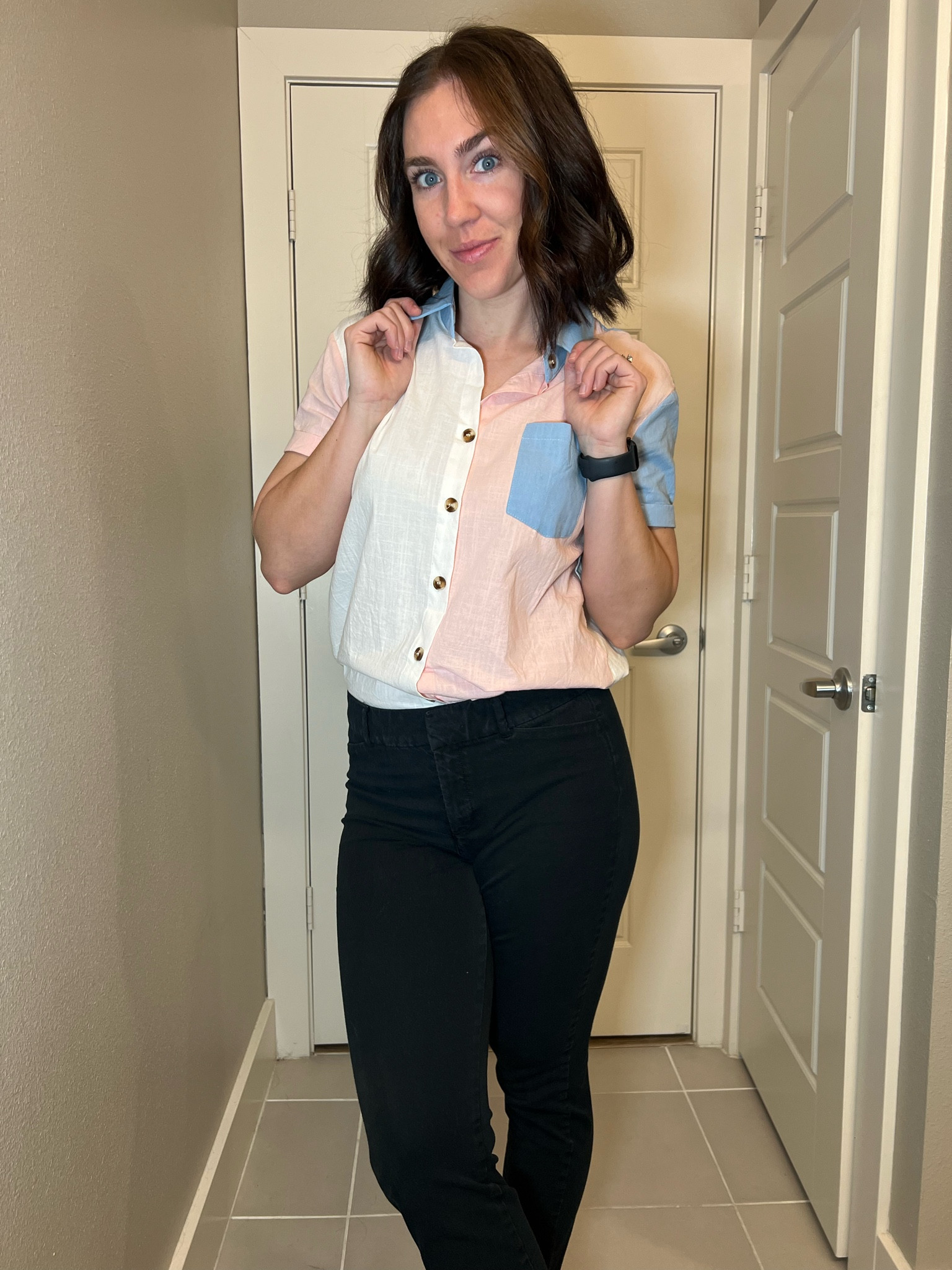 These color block shirts are not only a fun addition to your closet, but they can be worn for work or play! 

It’s currently 20% off and comes in a ton of colors! 

#amazon #amazonfashion #workwear

#LTKstyletip #LTKfindsunder50 #LTKsalealert