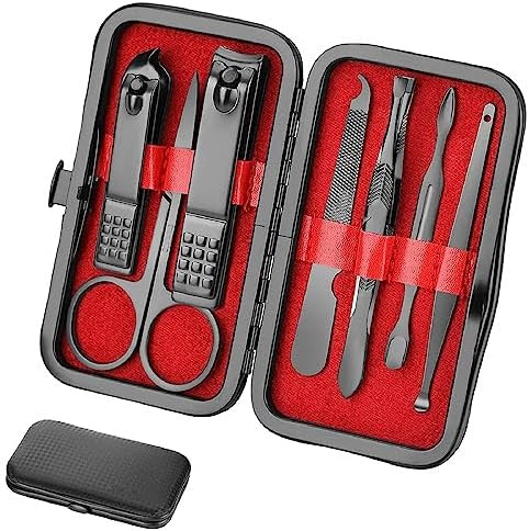 Manicure set Men Personal Care Tools Accessories Finger and Toe Nail Clippers Kit Professional Ma... | Amazon (US)
