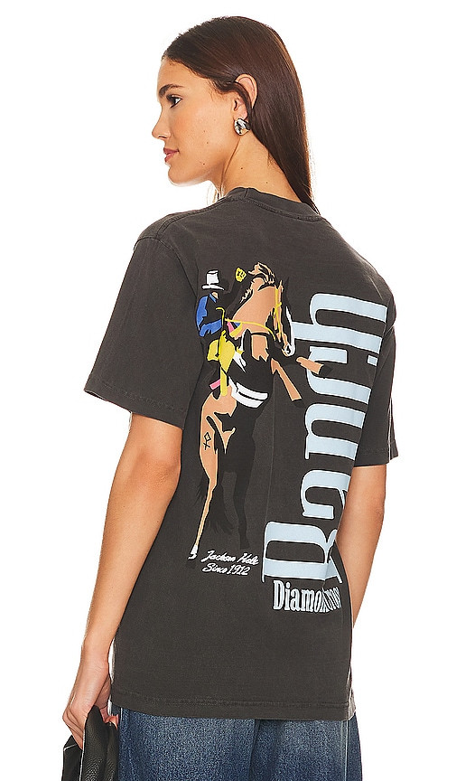 Diamond Cross Ranch Spooked Tee in Black. - size M | Revolve Clothing (Global)